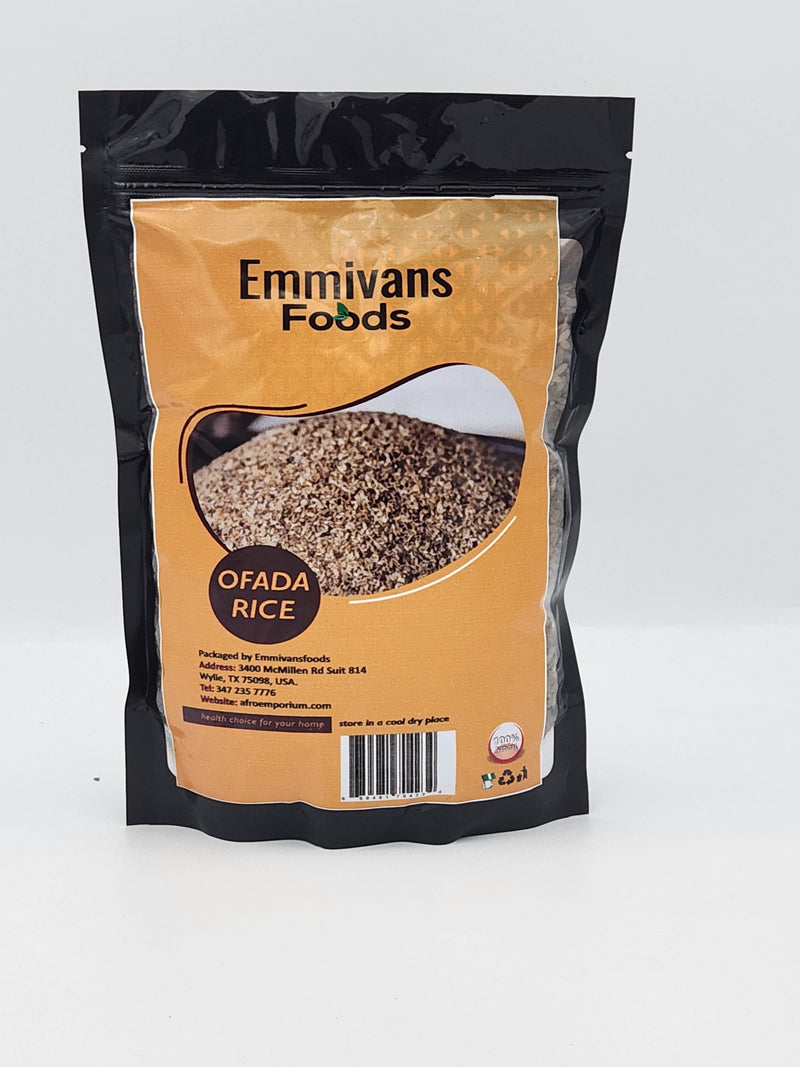 Emmivans Whole Grain Stone Free Ofada Brown Rice ,2lb