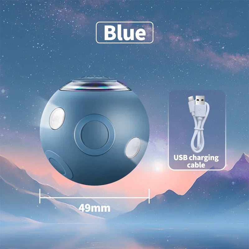 Cat Interactive Ball Smart Cat Toys Electronic Interactive Cat Toy Indoor Automatic Rolling Magic Ball Game Accessories