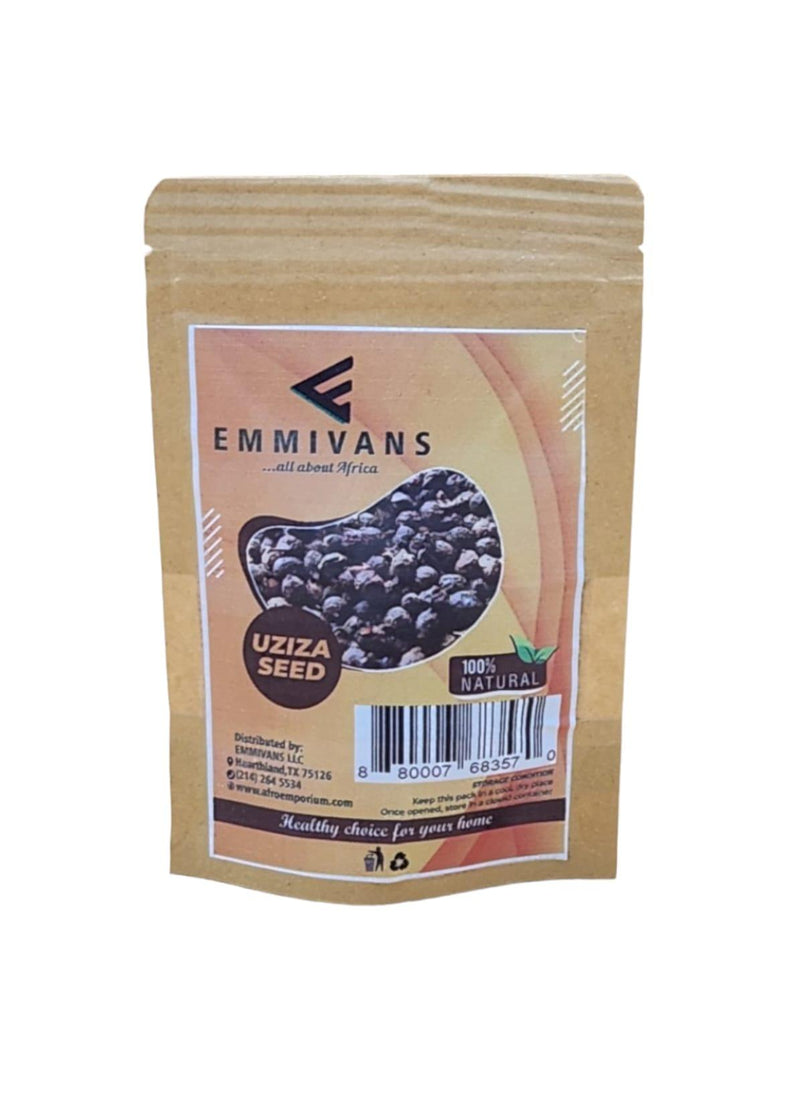 Emmivans African Black Black Pepper Uziza Seed, 2oz - Afroemporium 