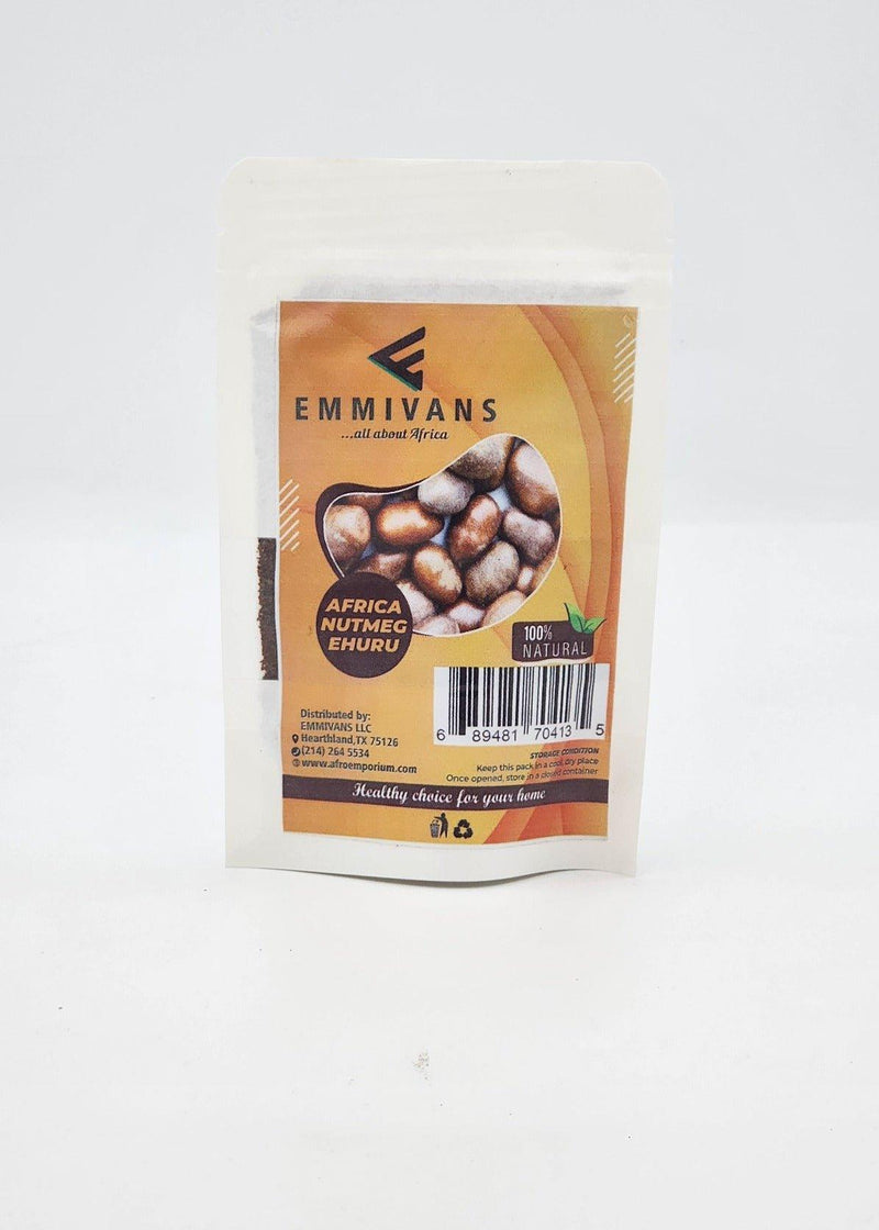 Ground African Calabash Nutmeg Efuru , 2oz - Afroemporium 