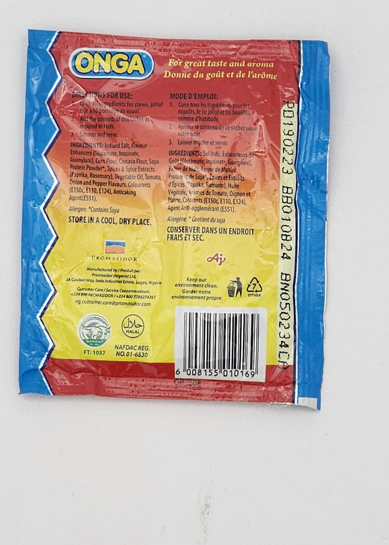 Onga Bouillon Powder For Stews & Jollof ,55g X 2 - Afroemporium 