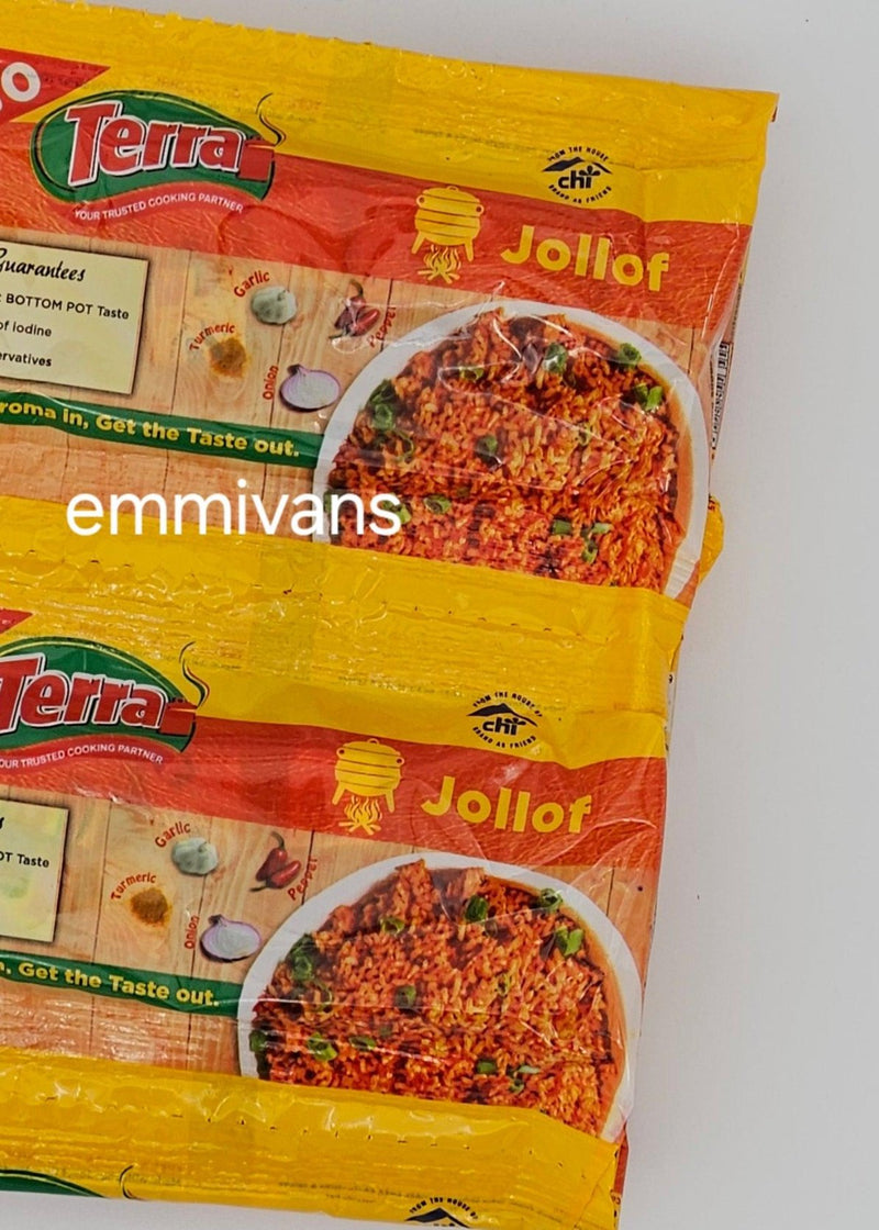 Terra Jollof Rice Seasoning Cubes ,30 Cubes - Afroemporium 