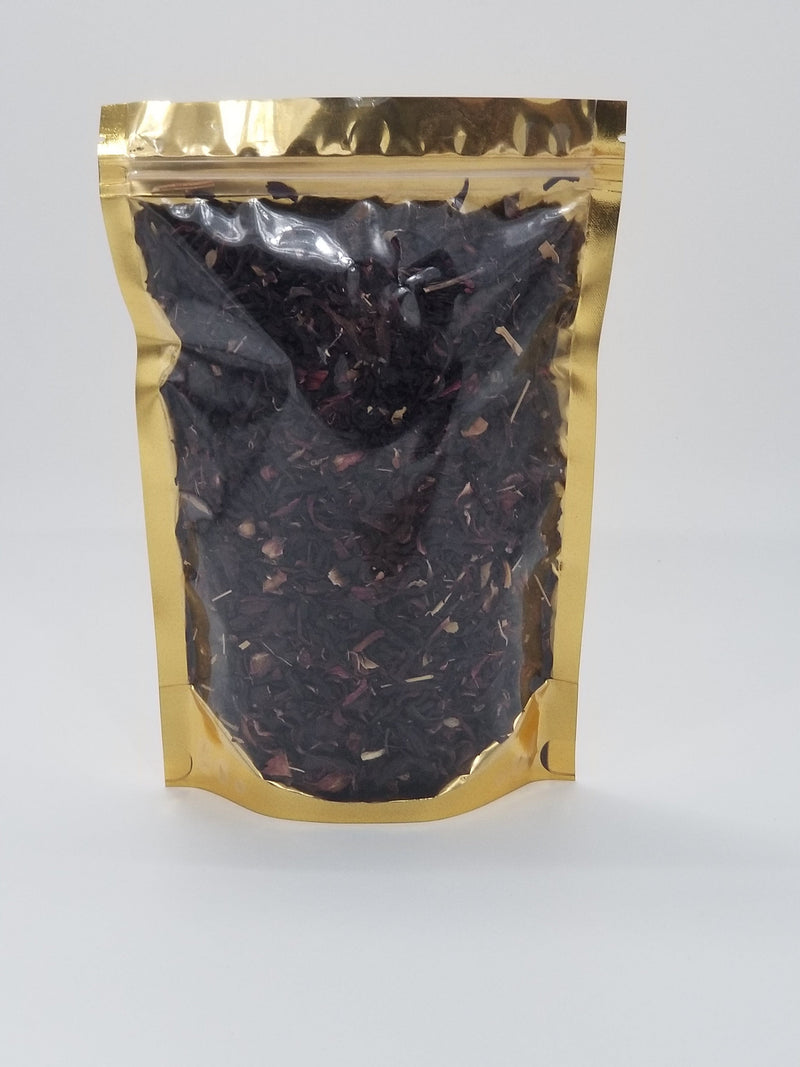 Crushed Zobo Hibiscus Leaves  For Tea & Zobo Juice / Tea Drink ,8oz