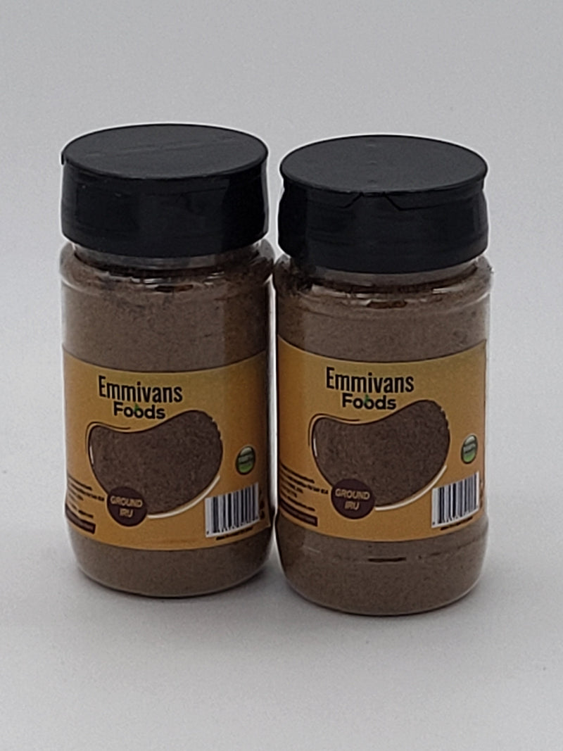 Emmivans  Ground Iru Fermented African Locust Beans Powder,5oz