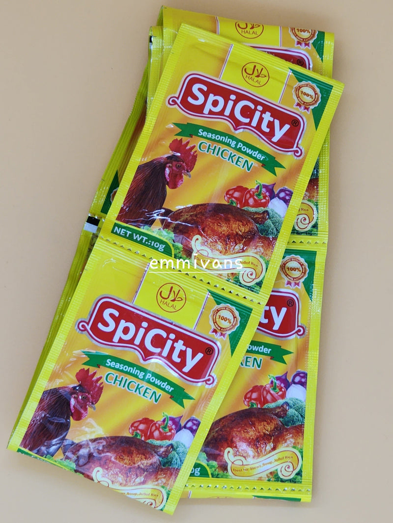 SpiCity Chicken Seasoning Powder,10g X 12