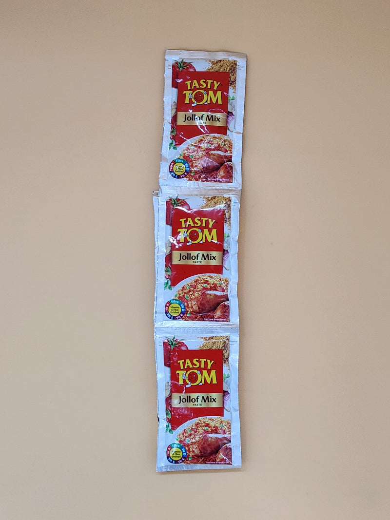 Tasty Tom Tomato Paste Jollof Mix  ,3 Packs