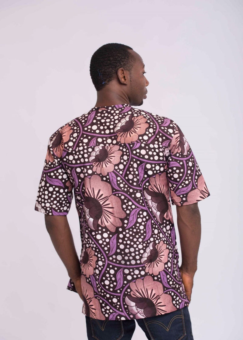 Buy African traditional short - sleeve tunic from African clothing store