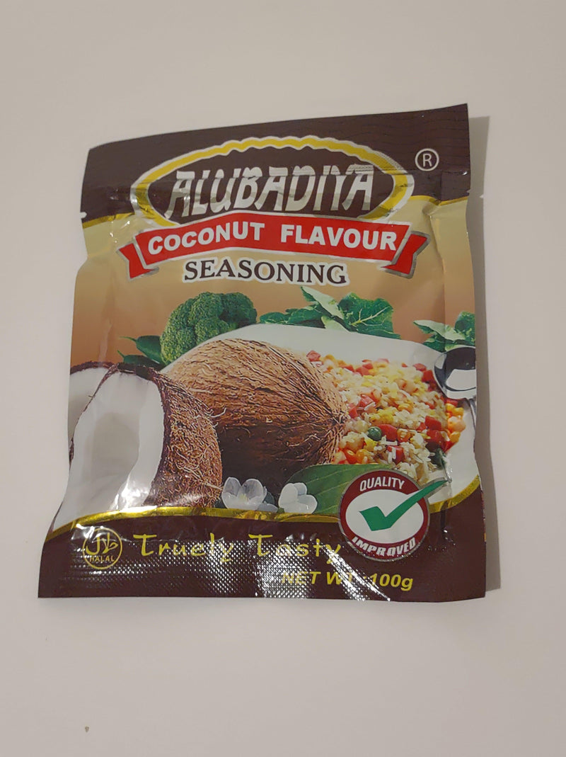 Alubadiya Coconut Flavor Seasoning Pack of 10 - Afroemporium 