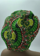 Ankara Silk Bonnet - Afroemporium 