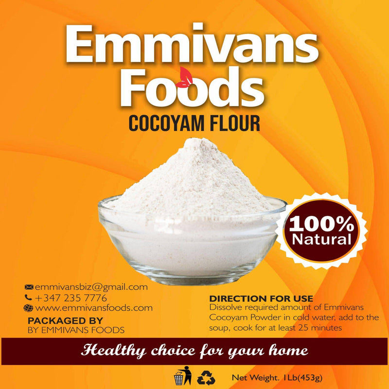 Cocoyam Flour Soup Thickener 8oz - Afroemporium 