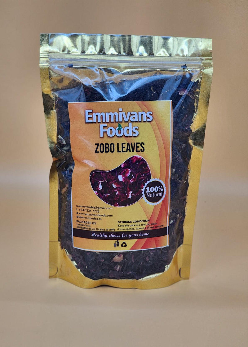 Crushed Zobo Hibiscus Leaves For Tea & Zobo Juice / Tea Drink ,8oz - Afroemporium 