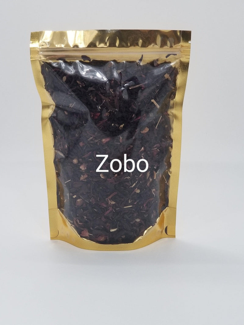 Crushed Zobo Hibiscus Leaves For Tea & Zobo Juice / Tea Drink ,8oz - Afroemporium 