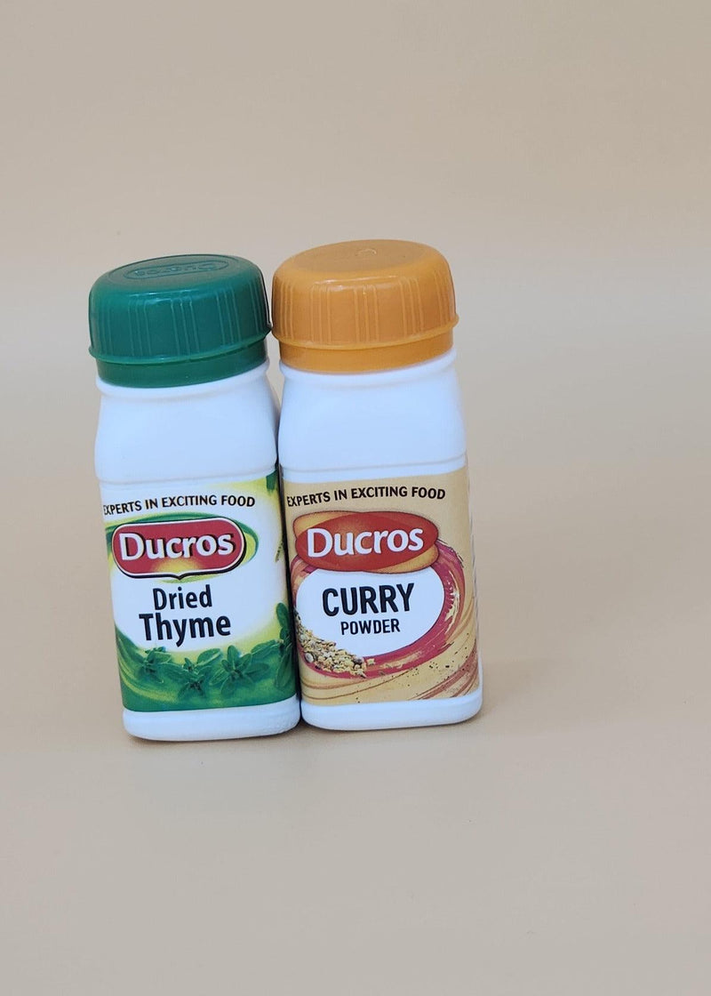 Ducros Dried Thyme 10g & Ducros Curry Powder 25g Bundle - Afroemporium 