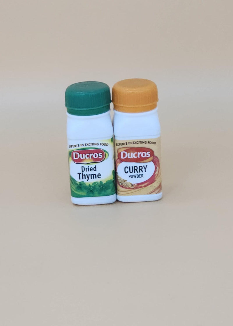 Ducros Dried Thyme 10g & Ducros Curry Powder 25g Bundle - Afroemporium 