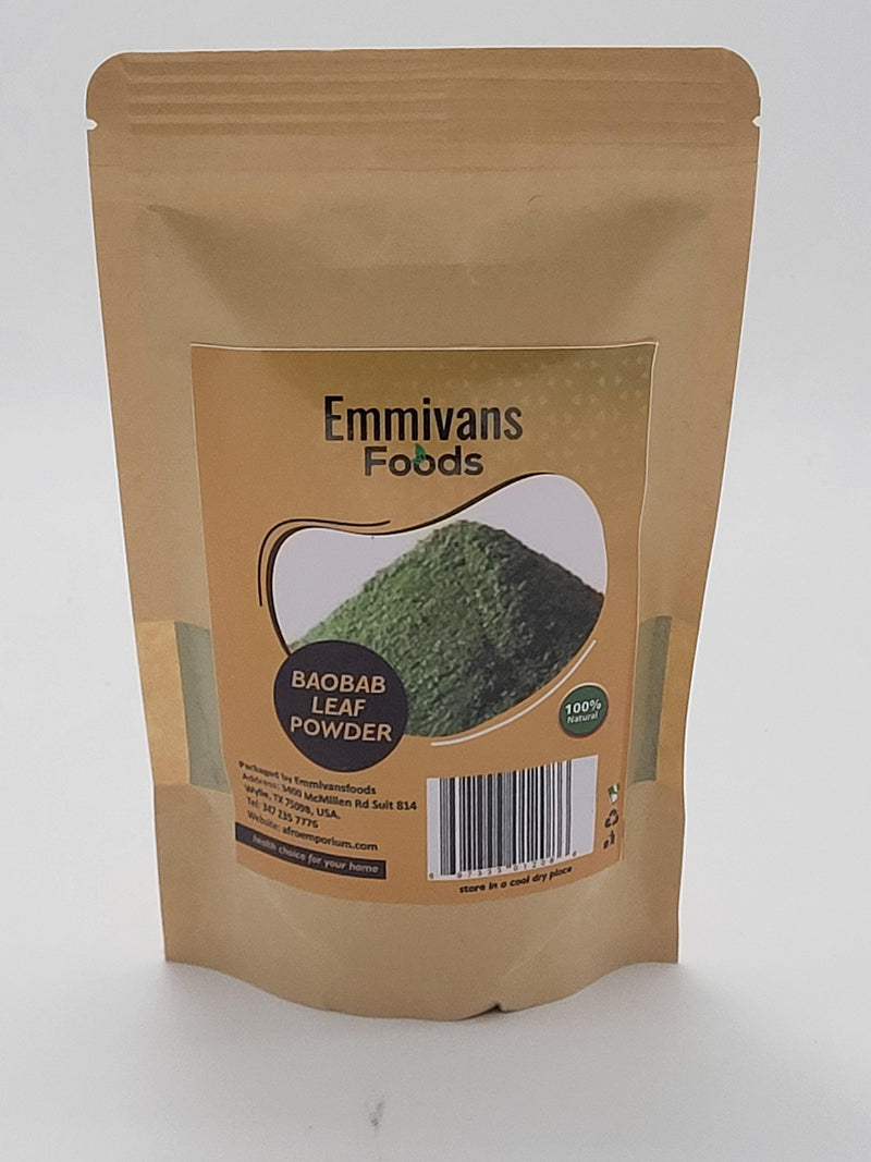 Emmivans Baobab Kuka Leaf Powder ,5oz - Afroemporium 