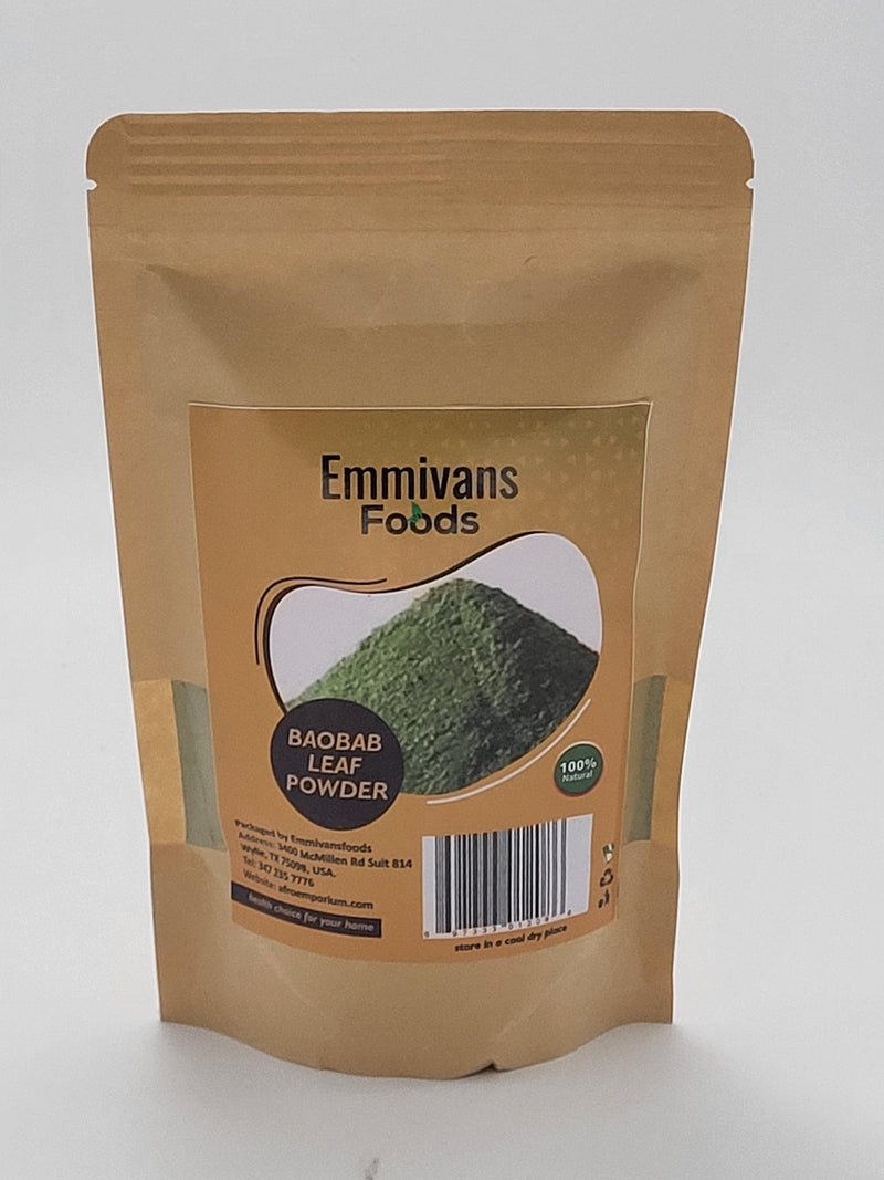 Emmivans Baobab Kuka Leaf Powder ,5oz - Afroemporium 