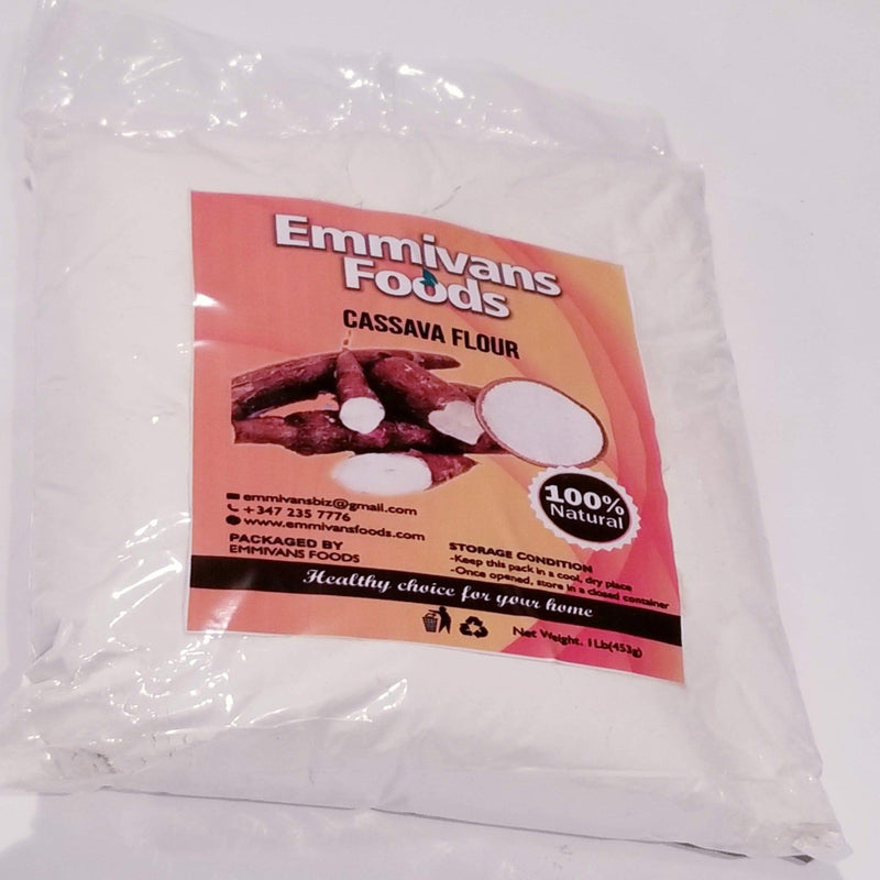 Emmivans Instant Cassava Flour For Fufu Akpu Pupuru , 3 lb - Afroemporium 