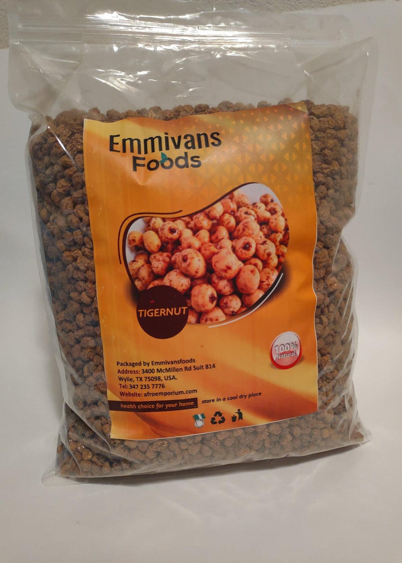 Emmivansfoods Sun Dried WholeTigernut For Kito Diet West African Tigernut for Tigernut Milk & Flour ,10oz - Afroemporium 