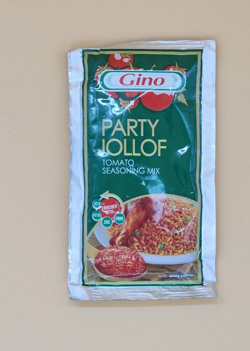 Gino Party Jollof Tomato Seasoning Mix , 3 Pack - Afroemporium 