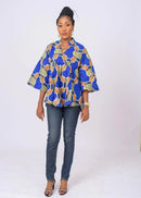 Iya Women Ankara Plus Size Free Top - Afroemporium 