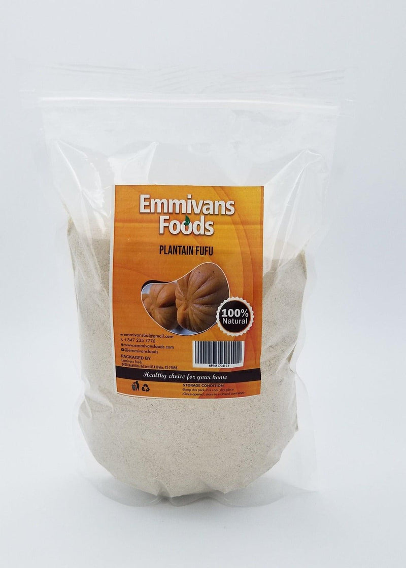 Plantain Flour Fufu, 3 lb - Afroemporium 