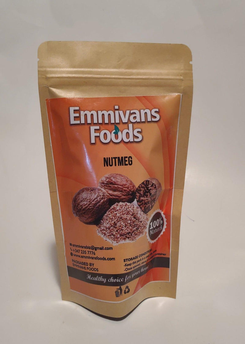 Whole Nutmeg Seed , 4oz - Afroemporium 